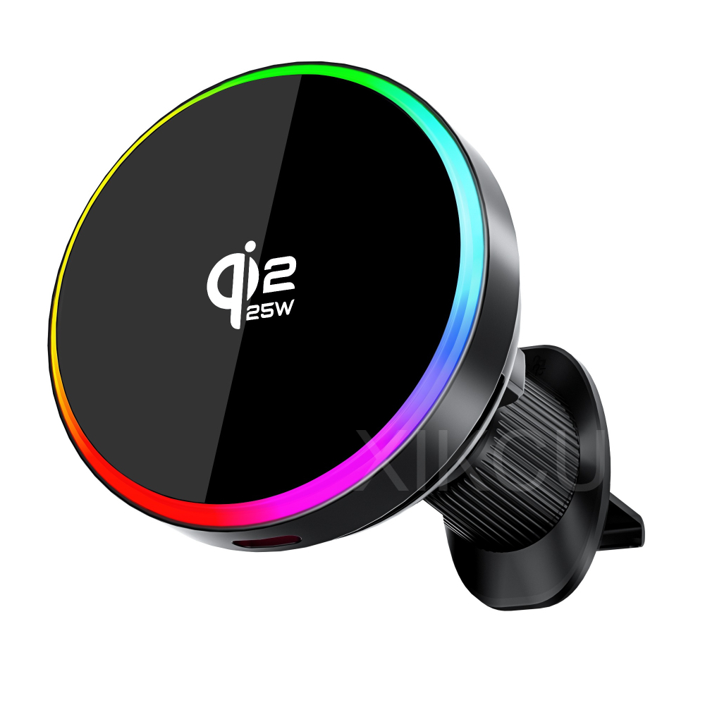 Magnetic Phone Holder For Car Vent - qi2.2 25W ที่ชาร์จไร้สายในรถยนต์สำหรับ Magsafe iPhone 17