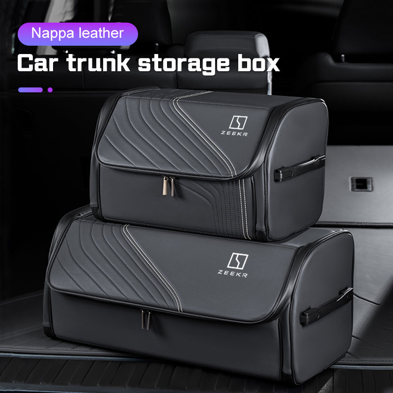 Car Trunk Organizer Foldable Storage Box - รถ Trunk Organizer กล่องสําหรับ ZEEKR 7X