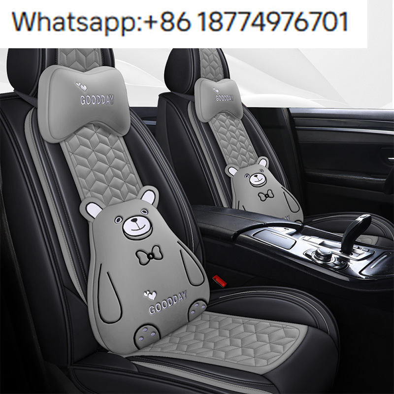 Leather Car Seat Covers Full Set Universal - ชุดหุ้มเบาะรถยนต์หนังกันน้ำแบบครบชุด รุ่นใหม่ปี 2025 สำหรับรถยนต์ 5 ที่นั่ง