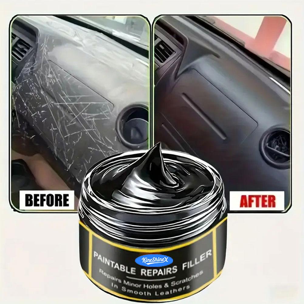 Car Scratch Repair Polishing Wax Paste - น้ำยาซ่อมรอยขีดข่วนหนังภายในรถยนต์ 40/80 กรัม น้ำยาขัดฟื้นฟูพวงมาลัยรถยนต์แบบมืออาชีพ แว็กซ์ขัดเงารถยนต์ อุปกรณ์เสริมในรถยนต์