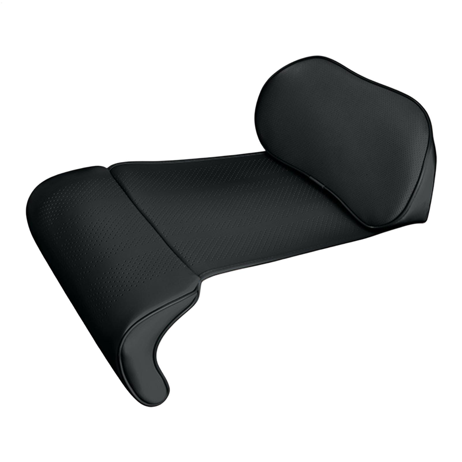 Memory Foam Car Neck Pillow Lumbar Support - เบาะรองนั่งในรถยนต์ ออกแบบตามหลักสรีรศาสตร์ ให้ความสบาย รองรับหลังส่วนล่างได้ดี เบาะรองนั่งเมมโมรี่โฟมสำหรับรถยนต์ SUV