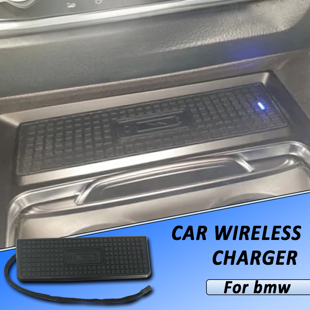 Wireless Car Charger Mount Fast Charging - แท่นชาร์จไร้สายในรถยนต์สำหรับ BMW F30 F31 F32 F33