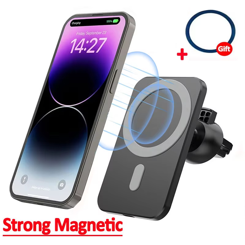 ที่ชาร์จไร้สายแม่เหล็กสำหรับ M - Magnetic Phone Holder For Car Vent บทวิจารณ์และราคา