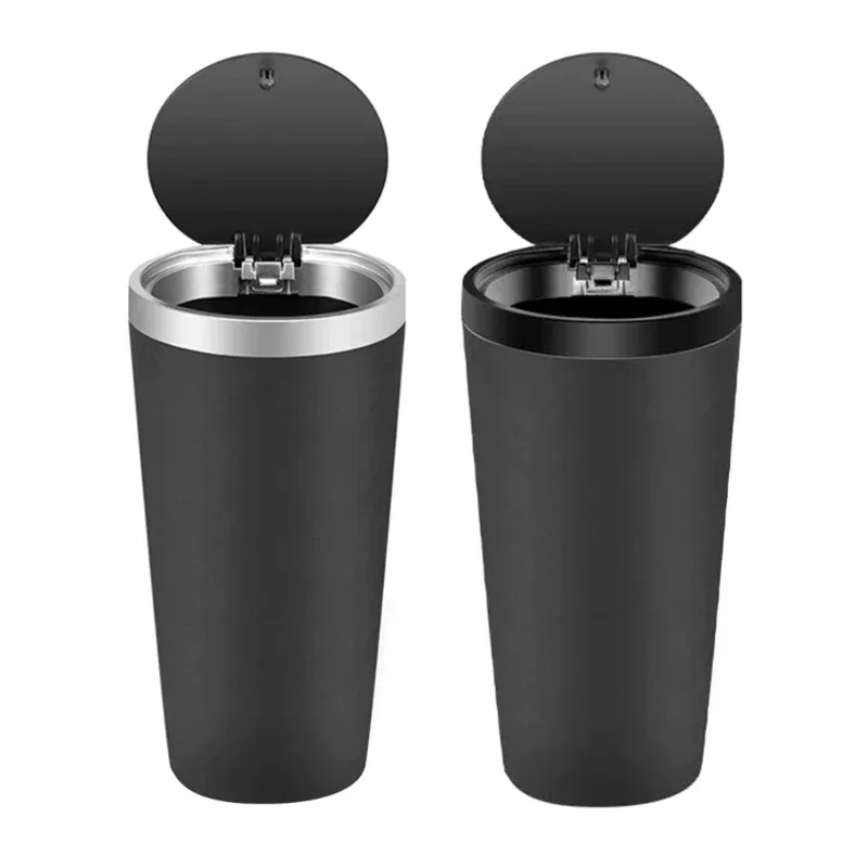 สําหรับถ้วยผู้ถือเก็บขนาดกะทัด - Waterproof Car Trash Can With Lid บทวิจารณ์และราคา