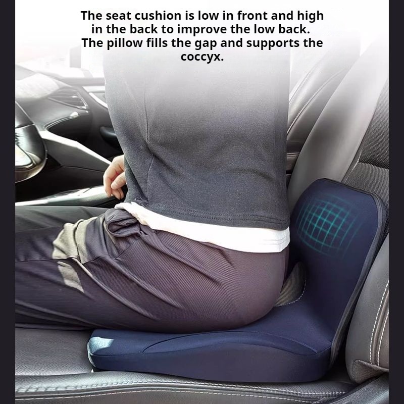 รถหลักเบาะนั่ง Booster เบาะรอง - Memory Foam Car Neck Pillow Lumbar Support บทวิจารณ์และราคา