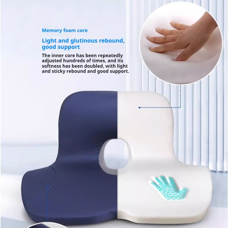 รถหลักเบาะนั่ง Booster เบาะรอง - Memory Foam Car Neck Pillow Lumbar Support บทวิจารณ์และราคา