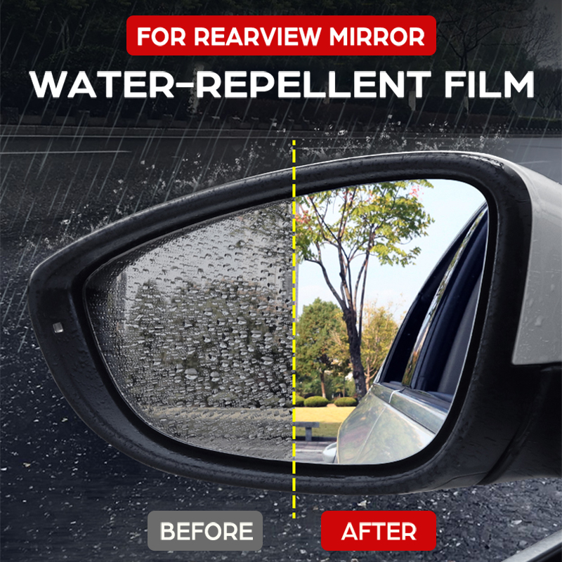 ฝาครอบ Anti หมอกฟิล์มกันฝนกระจ - Anti Glare Car Rearview Mirror Film บทวิจารณ์และราคา