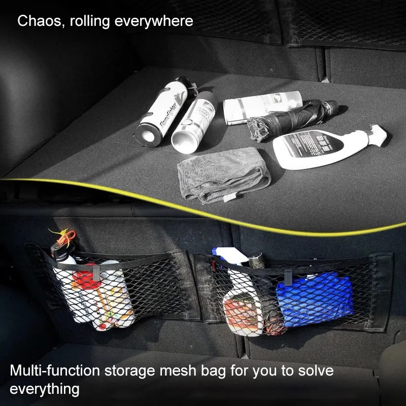 รถด้านหลังที่นั่งด้านหลัง Elas - Car Trunk Organizer Foldable Storage Box บทวิจารณ์และราคา