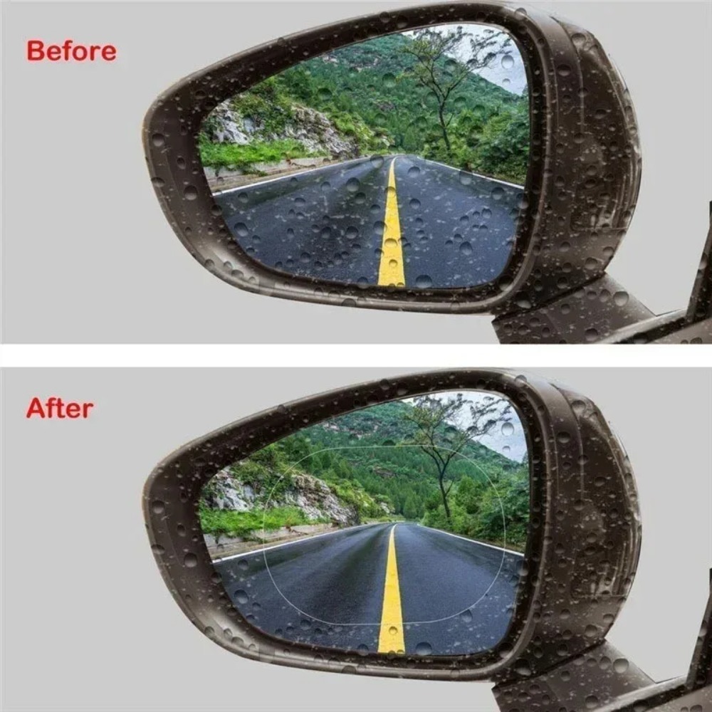 ฟิล์มกันรอยกระจกมองหลังรถยนต์  - Anti Glare Car Rearview Mirror Film บทวิจารณ์และราคา