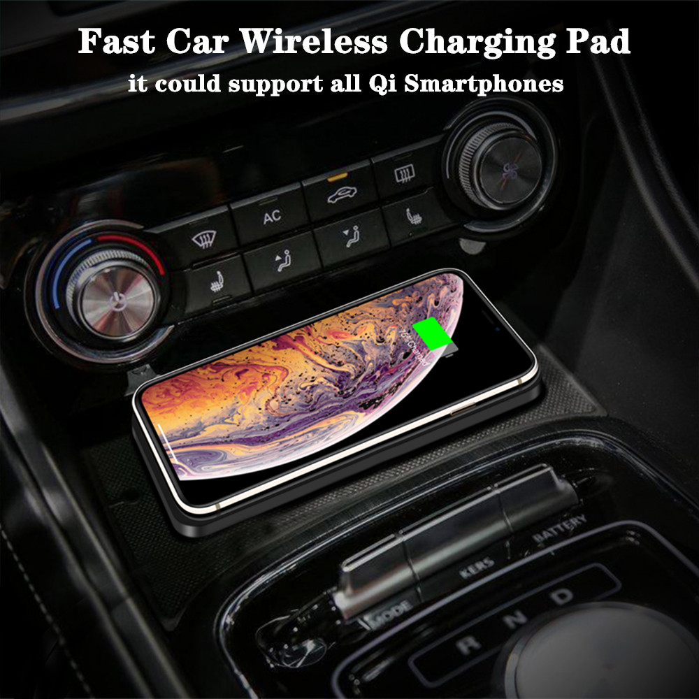 Wireless ChargerสําหรับCar Fas - Wireless Car Charger Mount Fast Charging บทวิจารณ์และราคา