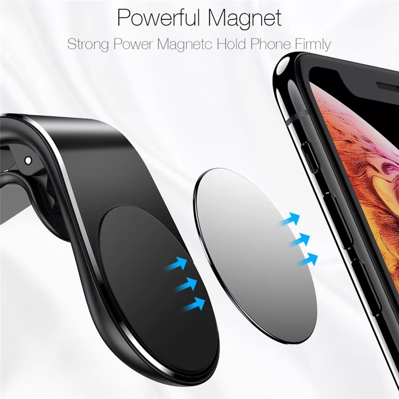 ที่ยึดโทรศัพท์ในรถยนต์แบบแม่เห - Magnetic Phone Holder For Car Vent บทวิจารณ์และราคา