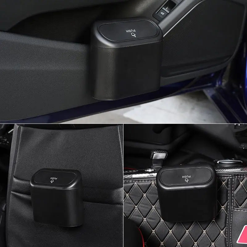 ขายส่งแบบพกพาพลาสติกกล่องเก็บร - Waterproof Car Trash Can With Lid บทวิจารณ์และราคา