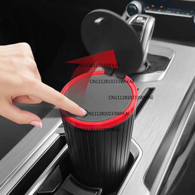 ถังขยะในรถยนต์, อุปกรณ์จัดเก็บ - Waterproof Car Trash Can With Lid บทวิจารณ์และราคา