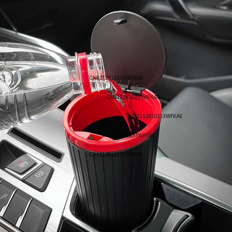 ถังขยะในรถยนต์, อุปกรณ์จัดเก็บ - Waterproof Car Trash Can With Lid บทวิจารณ์และราคา