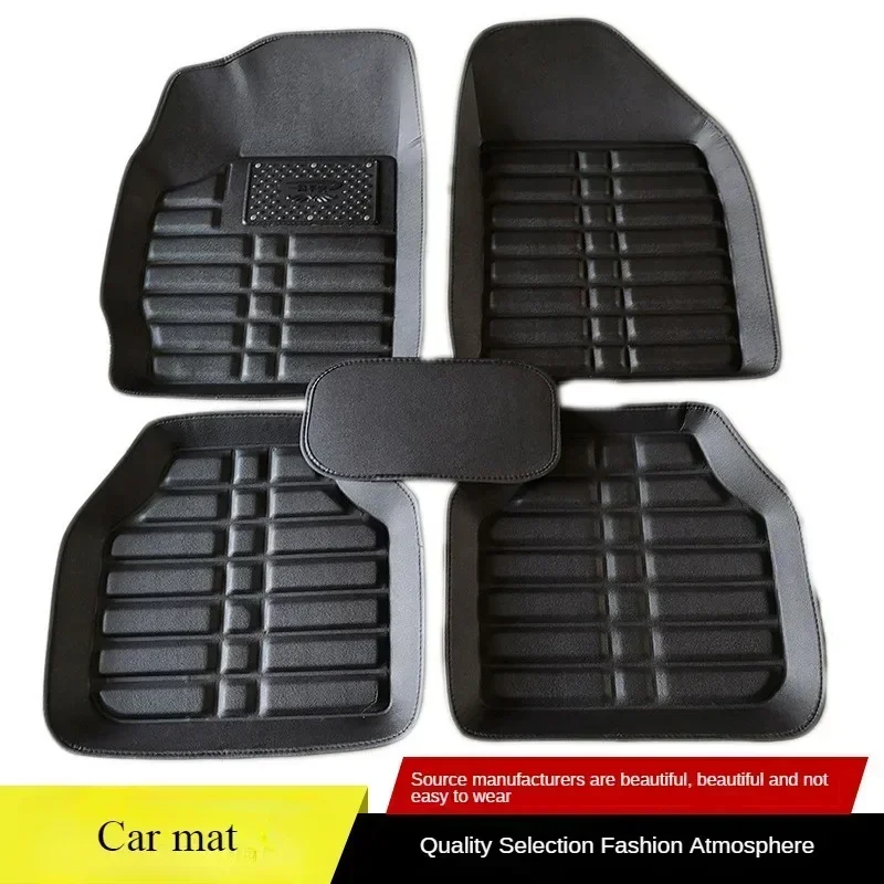 แผ่นรองพื้นรถยนต์กันน้ำคุณภาพพ - Car Floor Mats Universal Waterproof Leather บทวิจารณ์และราคา