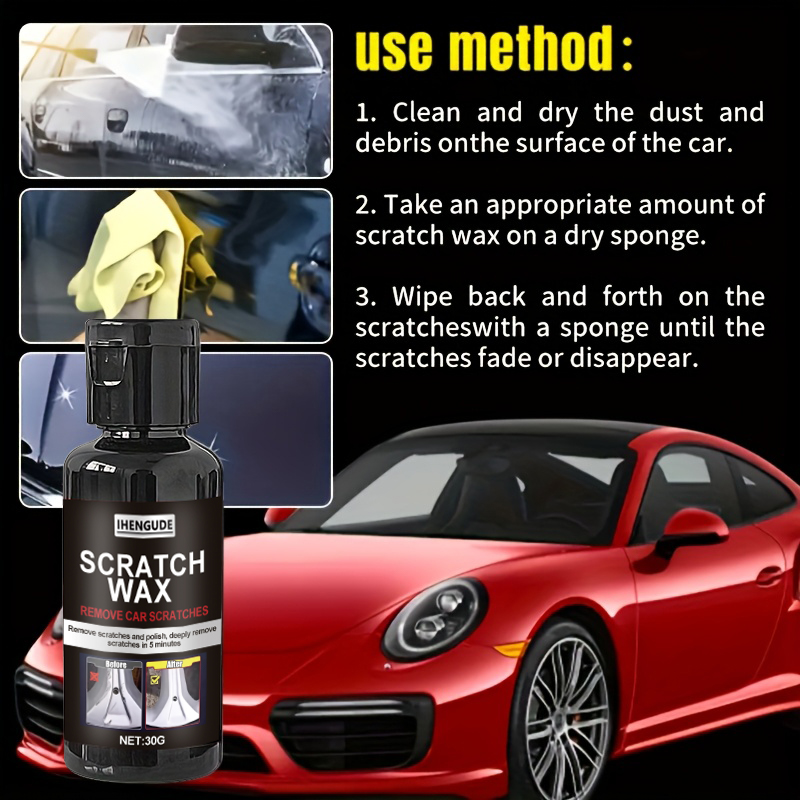 1 ชิ้น ครีมซ่อมรอยขีดข่วนรถยนต - Car Scratch Repair Polishing Wax Paste บทวิจารณ์และราคา