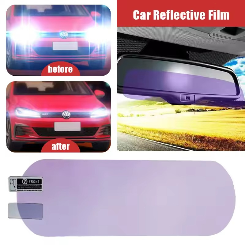 ภายในรถกระจกมองหลัง Anti-Glare - Anti Glare Car Rearview Mirror Film บทวิจารณ์และราคา