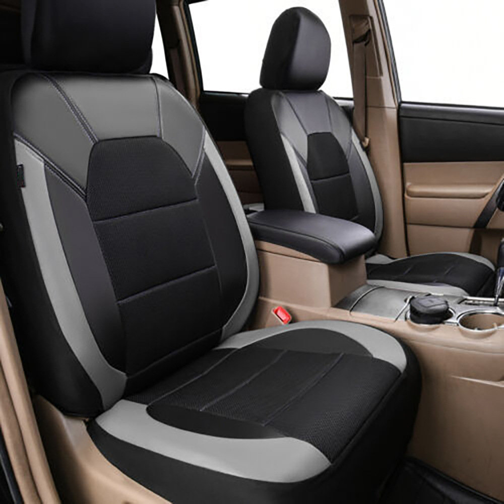 9 ชิ้น/เซ็ตผ้าคลุมเบาะรถยนต์รถ - Leather Car Seat Covers Full Set Universal บทวิจารณ์และราคา