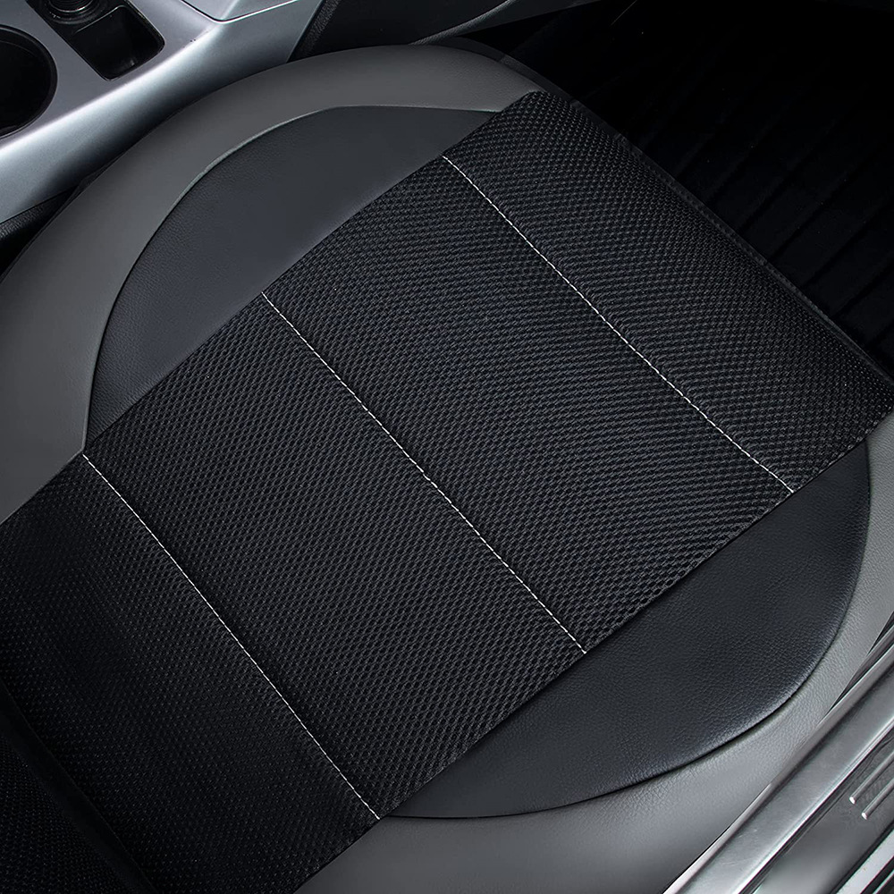 9 ชิ้น/เซ็ตผ้าคลุมเบาะรถยนต์รถ - Leather Car Seat Covers Full Set Universal บทวิจารณ์และราคา