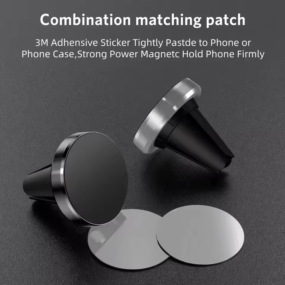 ที่ยึดโทรศัพท์มือถือในรถยนต์แบ - Magnetic Phone Holder For Car Vent บทวิจารณ์และราคา