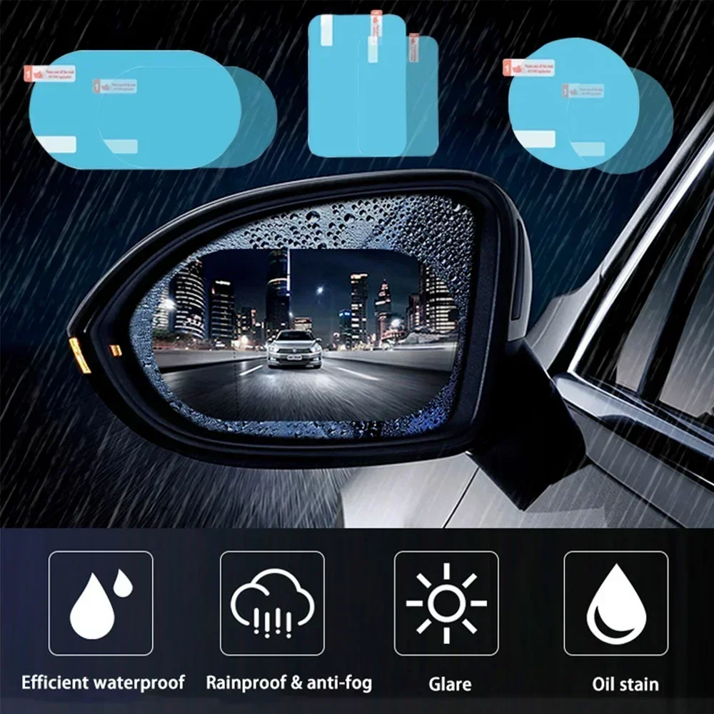 ฟิล์มป้องกันกระจกมองหลังรถยนต์ - Anti Glare Car Rearview Mirror Film บทวิจารณ์และราคา