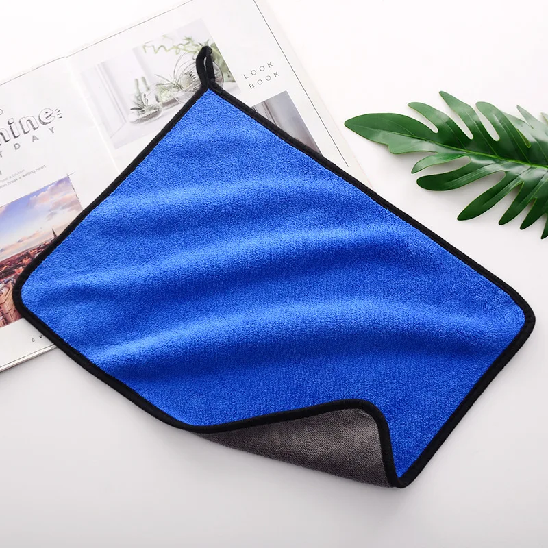 ผ้าไมโครไฟเบอร์สำหรับทำความสะอ - Microfiber Car Drying Towel Super Absorbent บทวิจารณ์และราคา