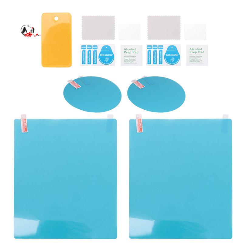 A10E-4 ชิ้นฟิล์มกระจกมองหลังรถ - Anti Glare Car Rearview Mirror Film บทวิจารณ์และราคา