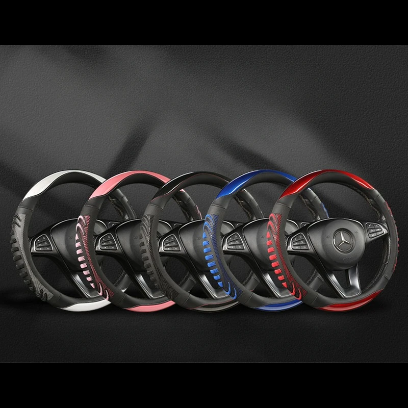สามมิติรังผึ้งพวงมาลัยรถพวงมาล - Car Steering Wheel Cover Anti Slip Breathable บทวิจารณ์และราคา