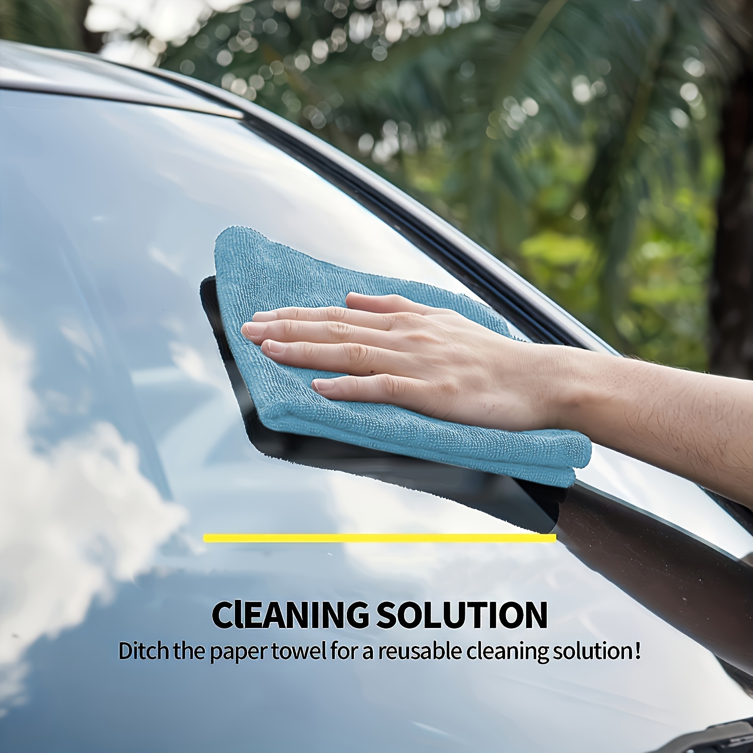 1-50 ชิ้นผ้าขนหนูไมโครไฟเบอร์ส - Microfiber Car Drying Towel Super Absorbent บทวิจารณ์และราคา
