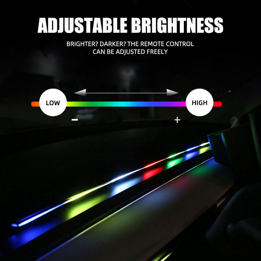 Universal Symphony รถ Ambient  - Led Ambient Interior Car Lights App Control บทวิจารณ์และราคา