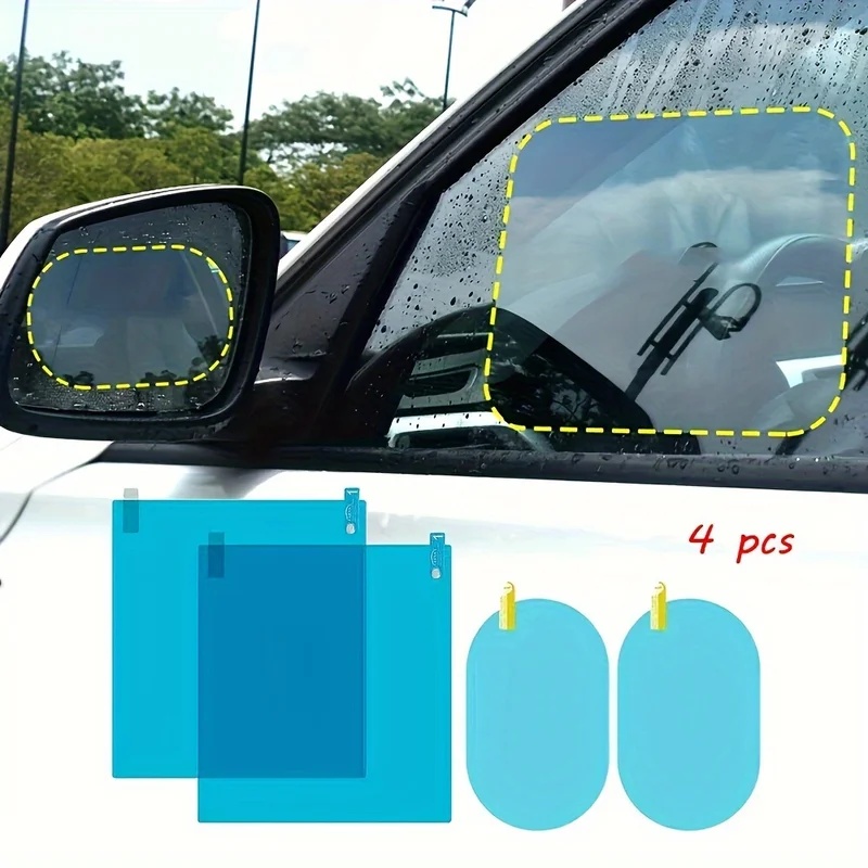 ฟิล์มป้องกันกระจกมองหลังรถยนต์ - Anti Glare Car Rearview Mirror Film บทวิจารณ์และราคา