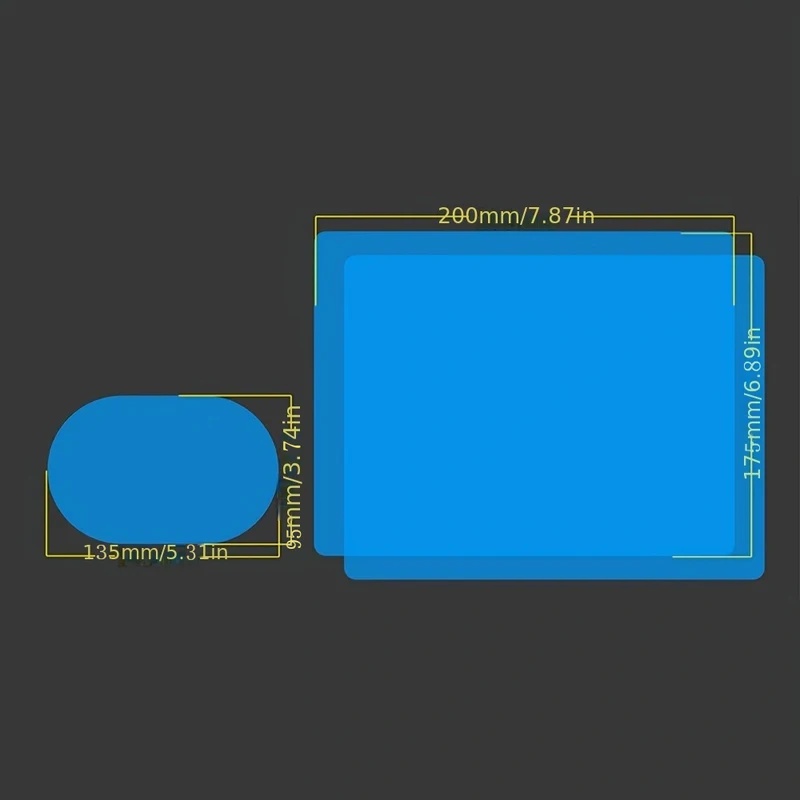ฟิล์มป้องกันกระจกมองหลังรถยนต์ - Anti Glare Car Rearview Mirror Film บทวิจารณ์และราคา