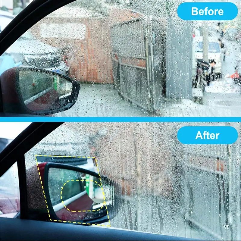ฟิล์มป้องกันกระจกมองหลังรถยนต์ - Anti Glare Car Rearview Mirror Film บทวิจารณ์และราคา