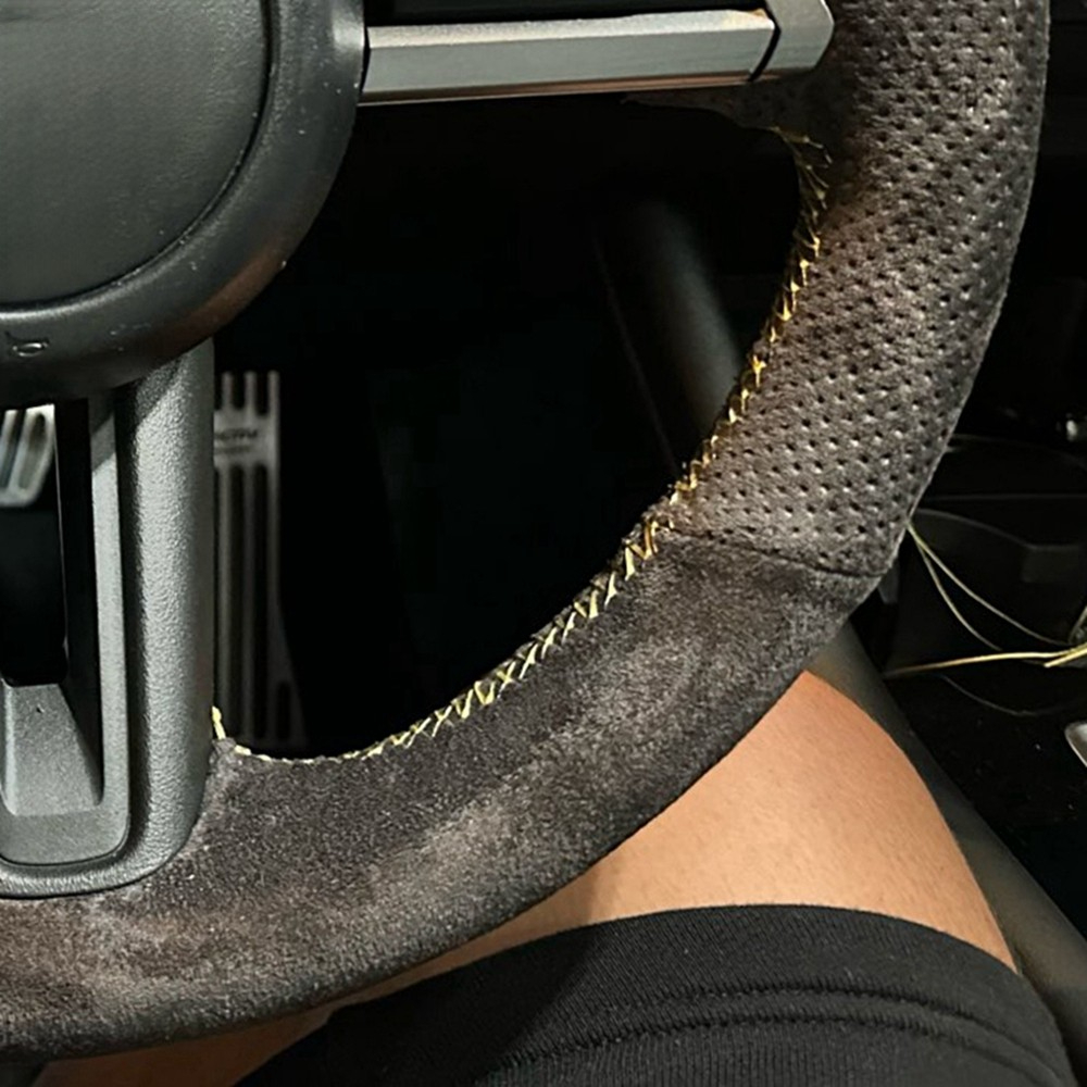 พวงมาลัยหุ้มพวงมาลัยรถยนต์หุ้ม - Car Steering Wheel Cover Anti Slip Breathable บทวิจารณ์และราคา