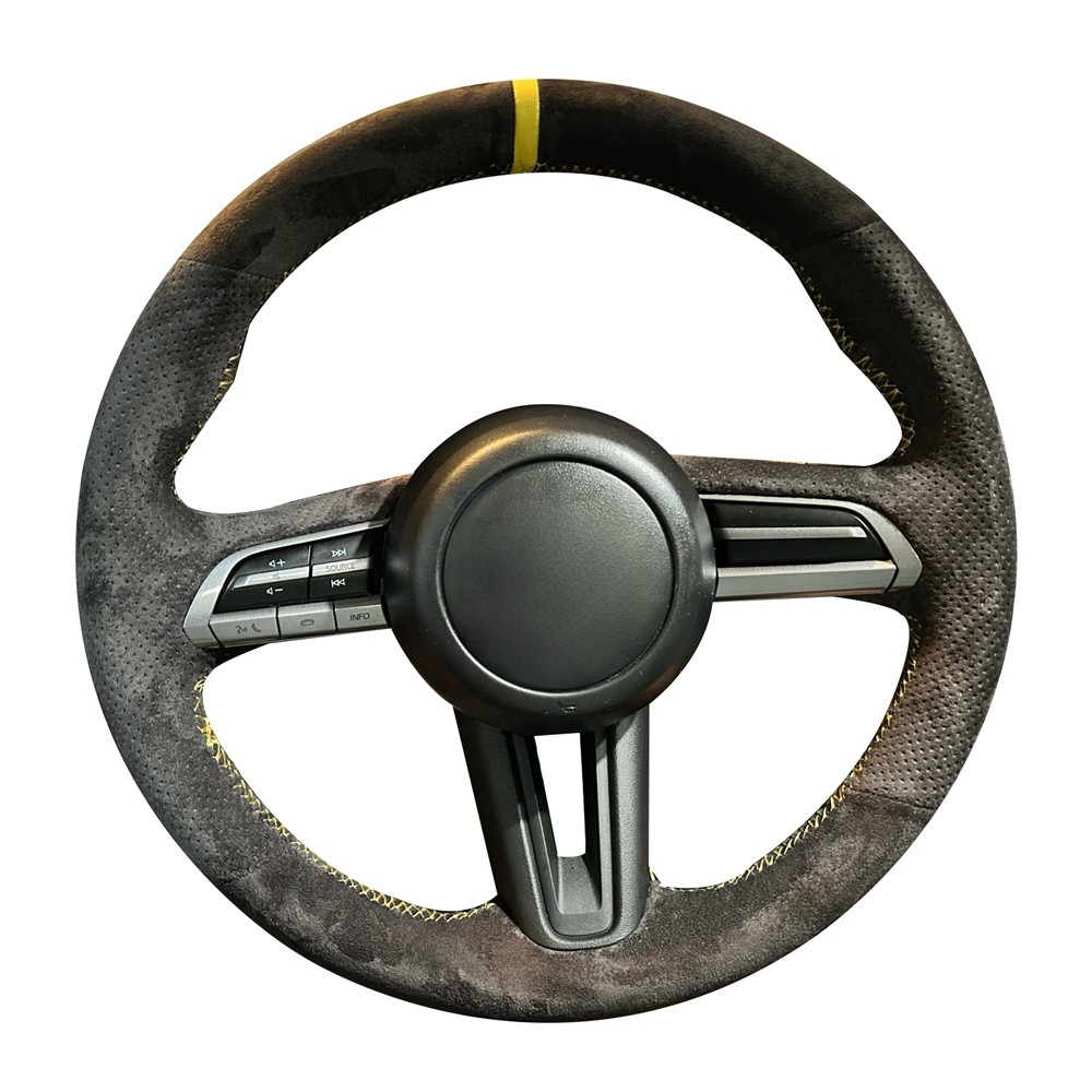 พวงมาลัยหุ้มพวงมาลัยรถยนต์หุ้ม - Car Steering Wheel Cover Anti Slip Breathable บทวิจารณ์และราคา