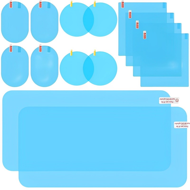 สติ๊กเกอร์ป้องกันกระจกมองข้างร - Anti Glare Car Rearview Mirror Film บทวิจารณ์และราคา