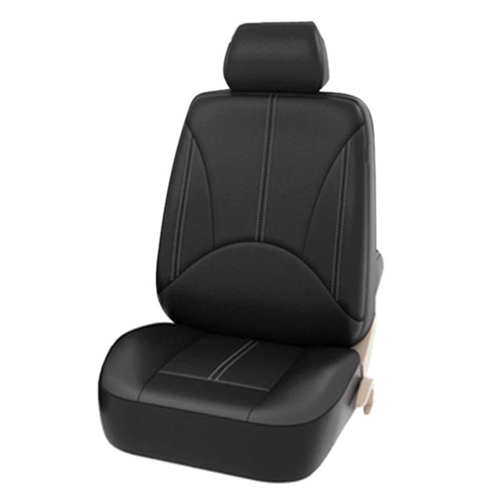 Four Seasons เบาะรถยนต์หนัง PU - Leather Car Seat Covers Full Set Universal บทวิจารณ์และราคา