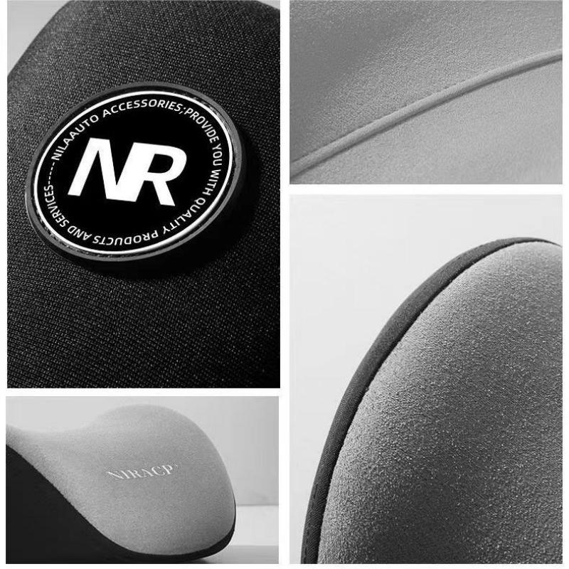 รถ Headrest หน่วยความจําโฟมรถค - Memory Foam Car Neck Pillow Lumbar Support บทวิจารณ์และราคา
