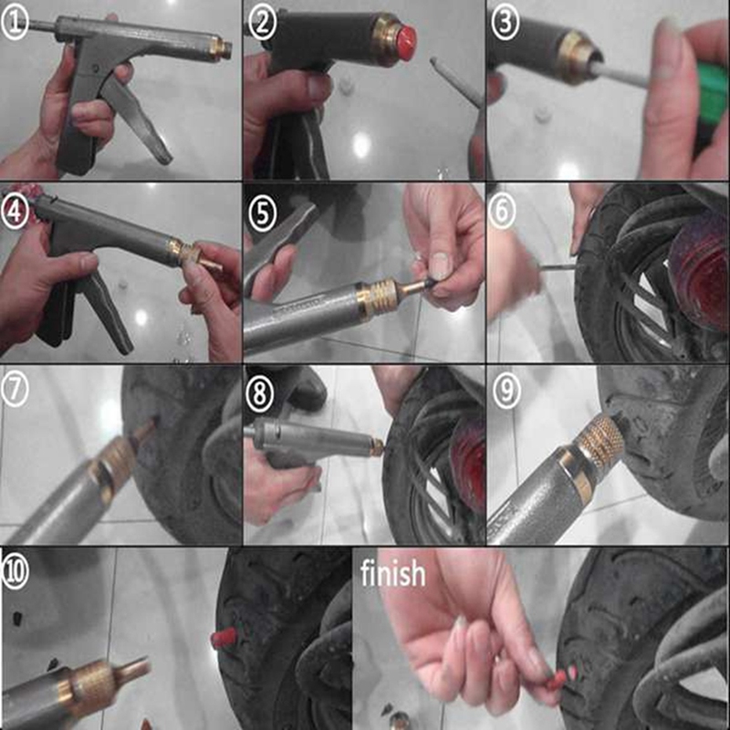 ชุดซ่อมยางรถยนต์ ชุดปะยางรถยนต - Auto Repair Tools บทวิจารณ์และราคา