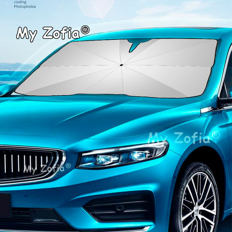 สำหรับรถยนต์ Geely Emgrand 202 - Car Sunshade Windshield Umbrella Foldable บทวิจารณ์และราคา