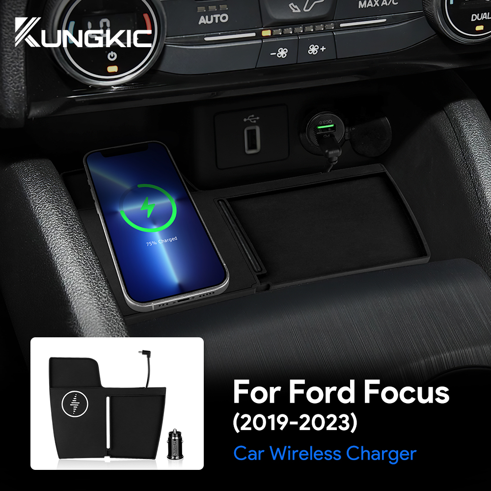 ที่วางโทรศัพท์มือถือในรถยนต์แบ - Wireless Car Charger Mount Fast Charging บทวิจารณ์และราคา