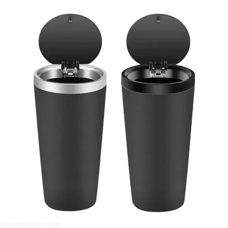 ถังขยะในรถยนต์ขนาดเล็ก ABS ป้อ - Waterproof Car Trash Can With Lid บทวิจารณ์และราคา