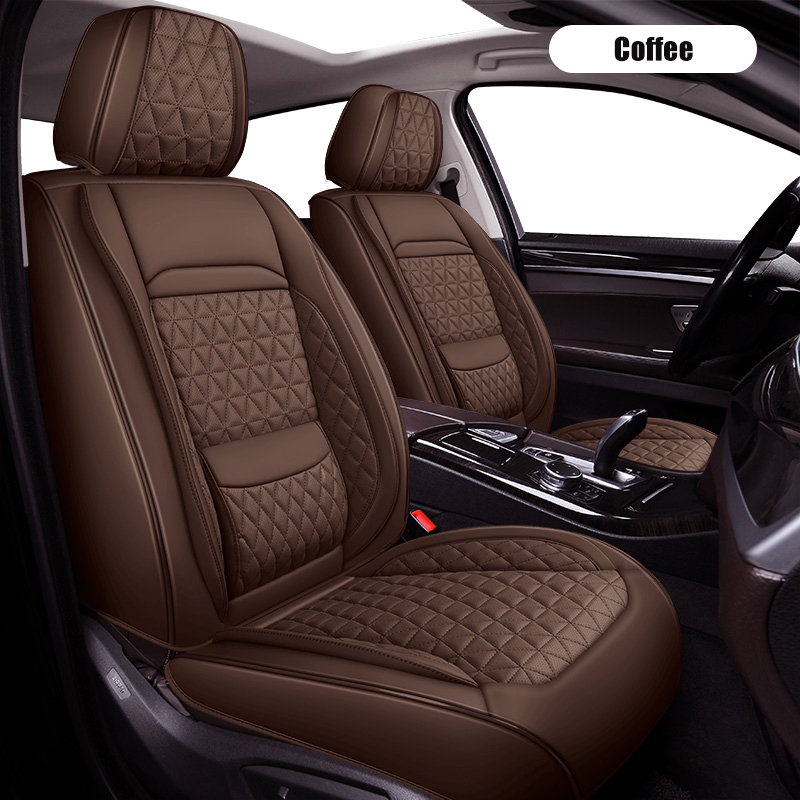 ชุดหุ้มเบาะรถยนต์แบบเต็มชุด, ห - Leather Car Seat Covers Full Set Universal บทวิจารณ์และราคา