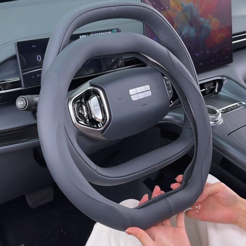 สำหรับ Geely Galaxy E5 EX5 202 - Car Steering Wheel Cover Anti Slip Breathable บทวิจารณ์และราคา