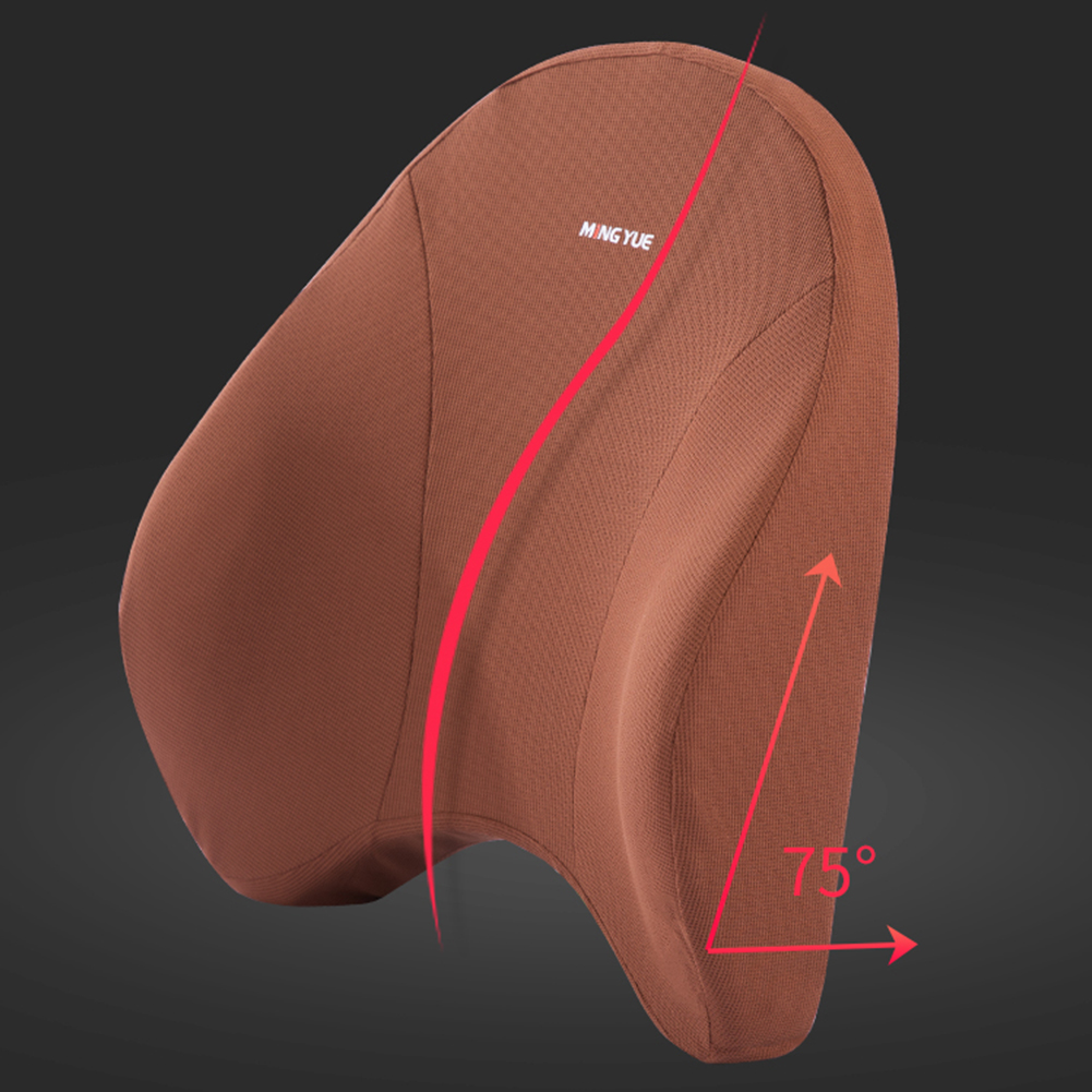 หมอนรองคอพนักพิงศีรษะสำหรับรถย - Memory Foam Car Neck Pillow Lumbar Support บทวิจารณ์และราคา