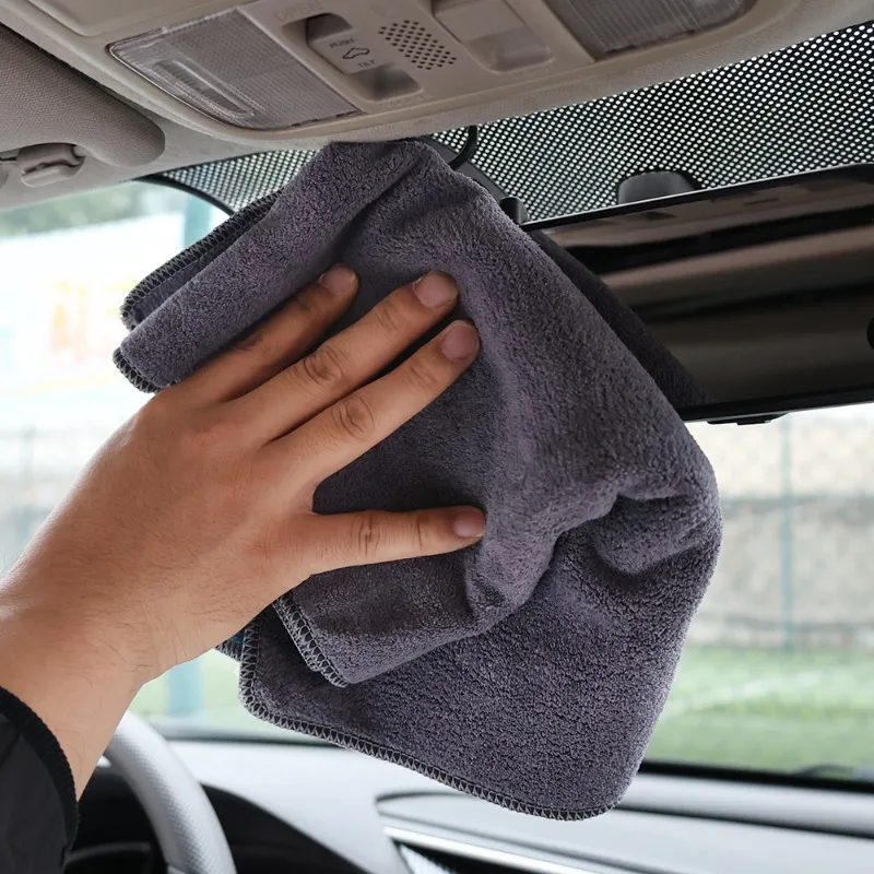 ผ้าไมโครไฟเบอร์สำหรับทำความสะอ - Microfiber Car Drying Towel Super Absorbent บทวิจารณ์และราคา