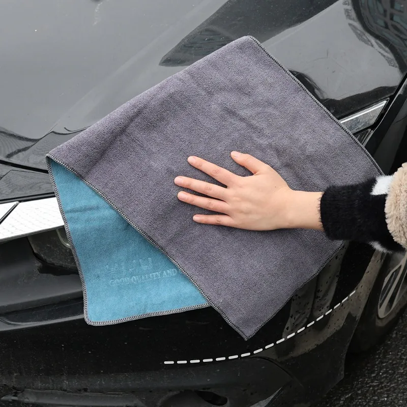 ผ้าไมโครไฟเบอร์สำหรับทำความสะอ - Microfiber Car Drying Towel Super Absorbent บทวิจารณ์และราคา